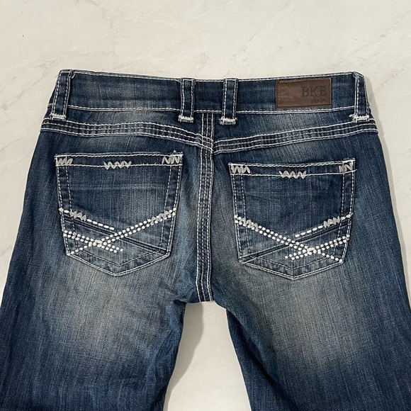 BKE Culture Bootcut Dark Wash Jeans Size 28XL - Picture 4 of 8